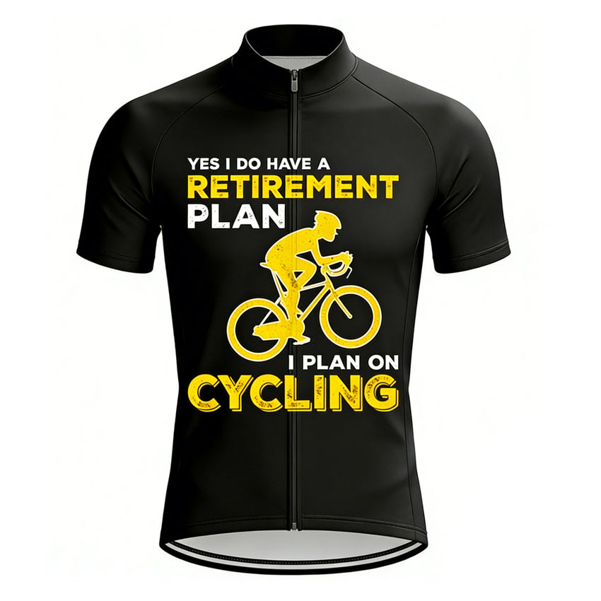 Retirement Plan Men Bike Jersey