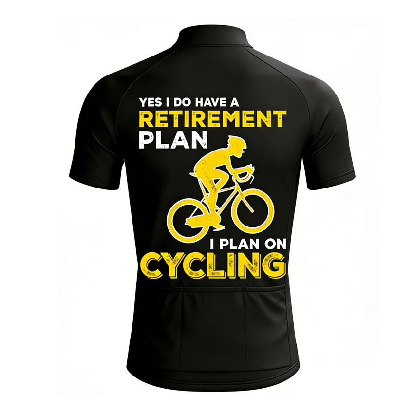 Retirement Plan Men Bike Jersey
