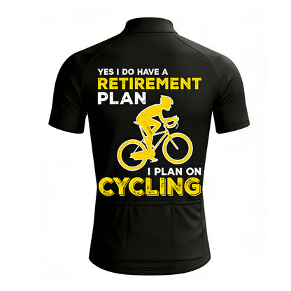 Retirement Plan Men Bike Jersey