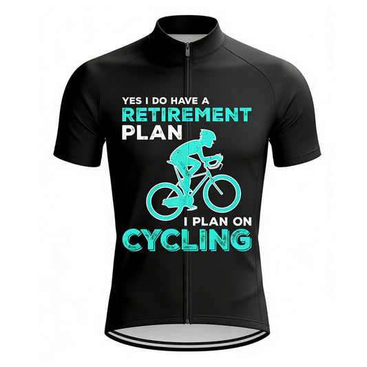 Retirement Plan Men Cycling Jersey