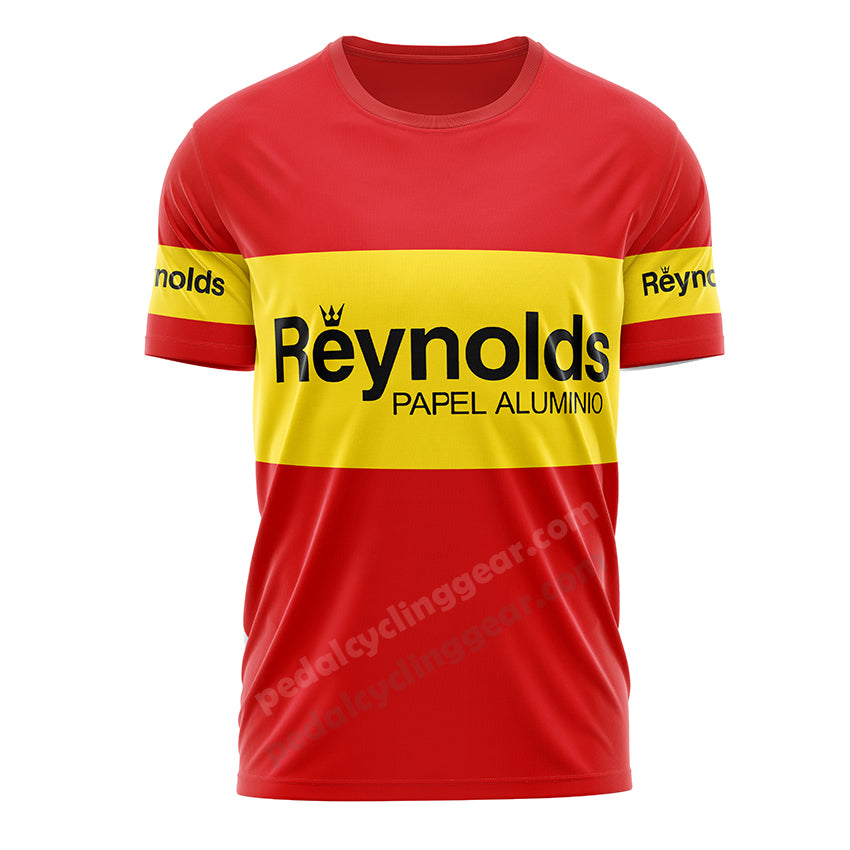  Reynolds Retro Cycling T-shirt Spanish