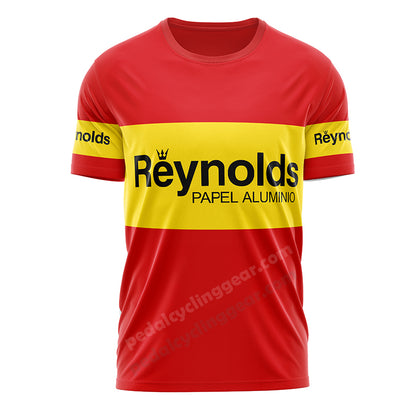  Reynolds Retro Cycling T-shirt Spanish