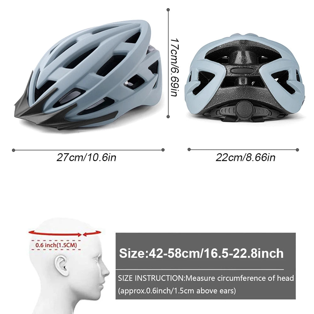 Cycling Helmet with Adjustable Dial and Air Vents