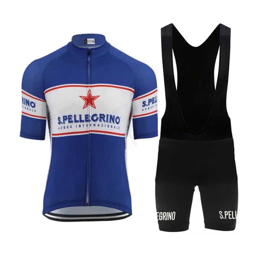 San Pellegrino Blue Cycling Kit