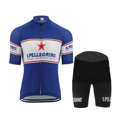 San Pellegrino Retro Cycling Jersey Set