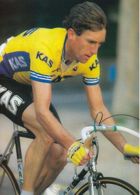 Kas Team Retro Cycling Jersey Set  Sean Kelly