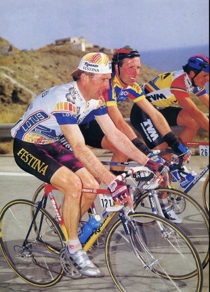 Festina Rossin Retro Cycling Cap Sean Kelly