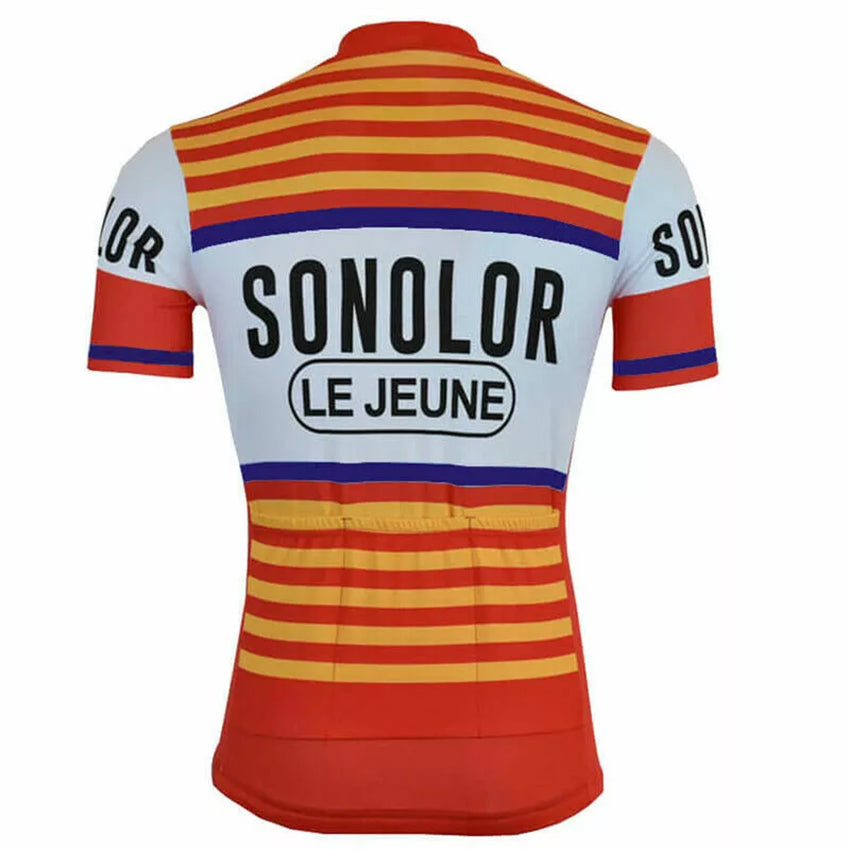 Men's Sonolor Lejeune Retro Cycling Jersey