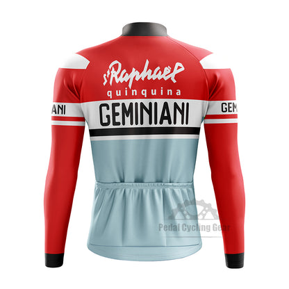 St Raphael Geminiani Long Sleeve Retro Cycling Jersey