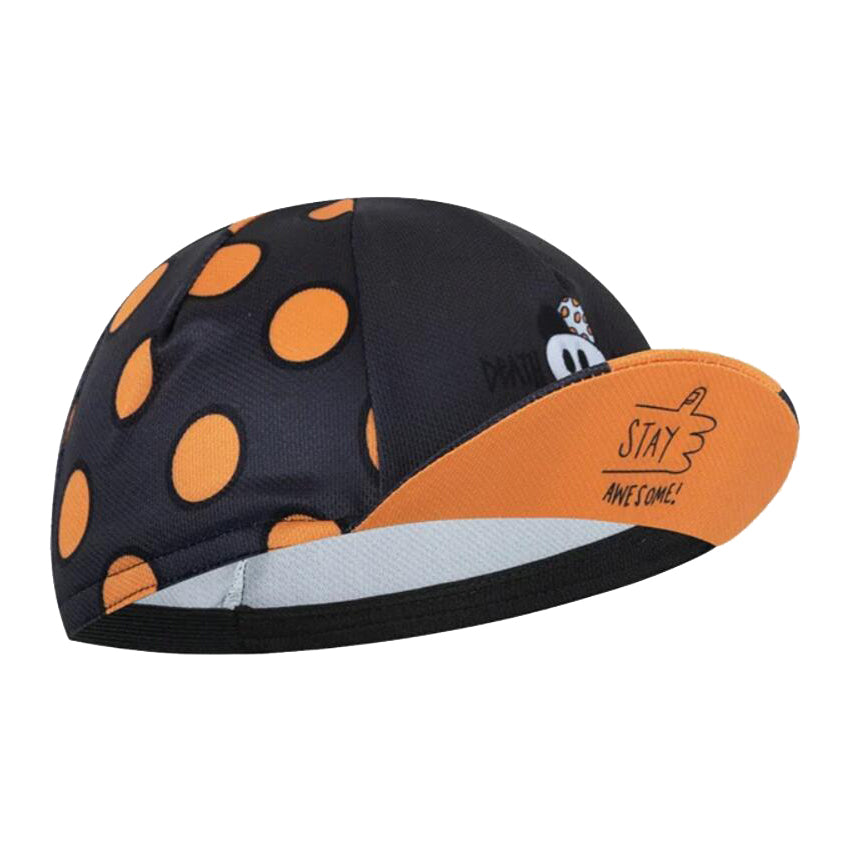 Stay Awesome Cycling Cap Death to Decaf