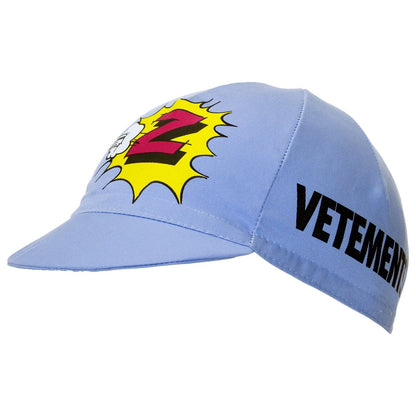 Team Z Blue Retro Cycling Cap