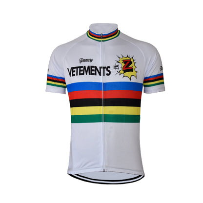 Tomasso Vetements Team Z Retro Cycling Jersey