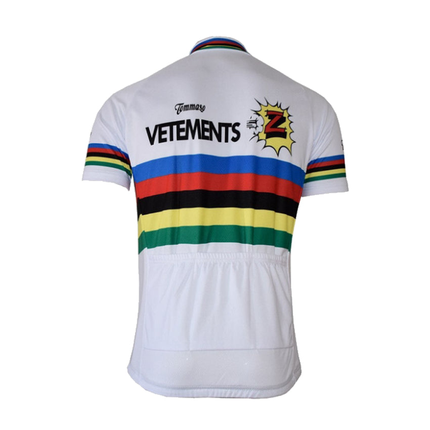 Tomasso Vetements Team Z Retro Cycling Jersey