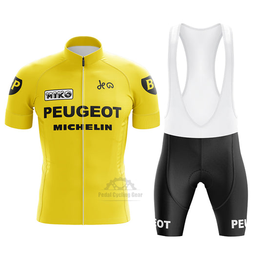 Tour de France Peugeot Cycling Jersey Set
