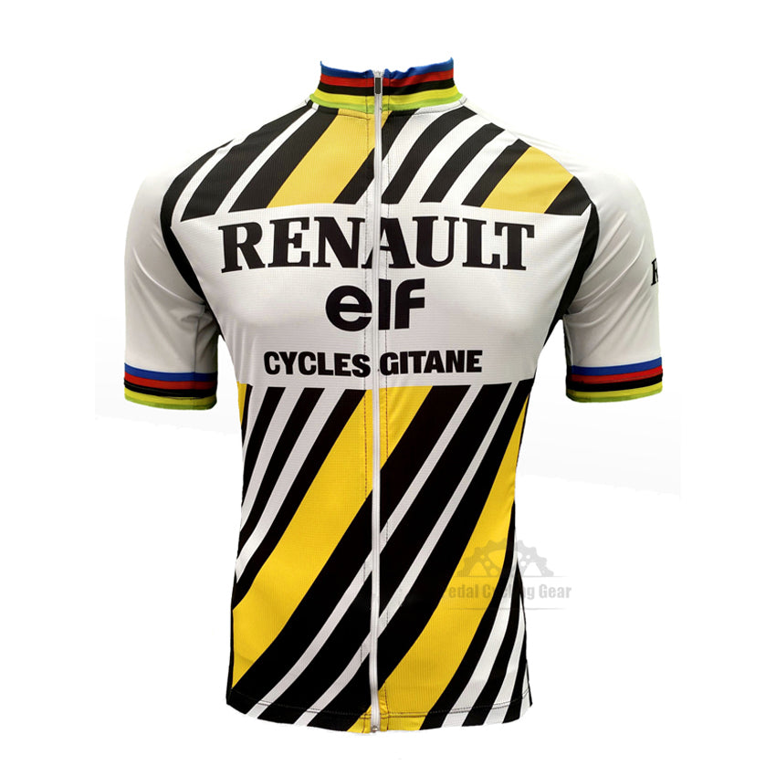 Tour de France Renault elf Retro Cycling Jersey