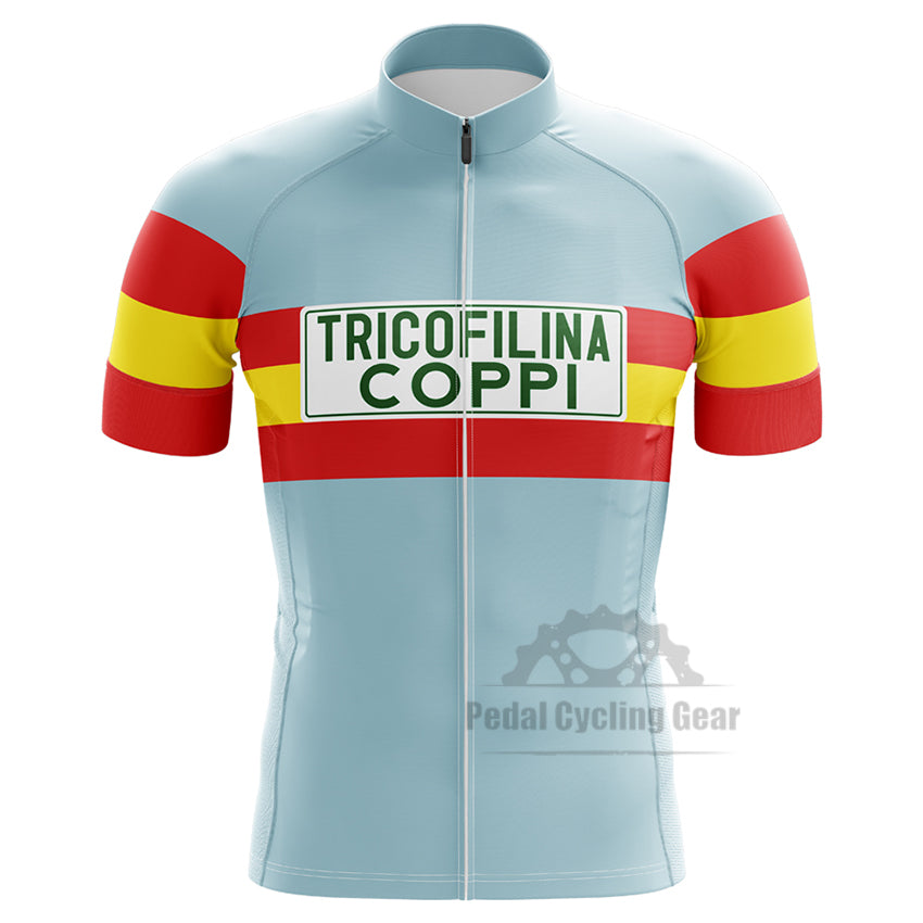Tricofilina Coppi Retro Cycling Jersey Federico Bahamontès