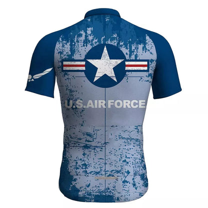 U.S Air Force Men's Short Sleeve Cycling Jersey