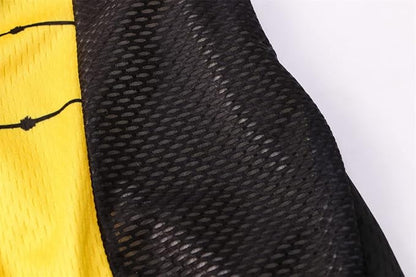 Men's USA Army Yellow Short Sleeve Cycling Jersey