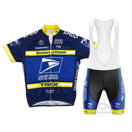 US Postal Service Retro Men's Cycling Jersey Set