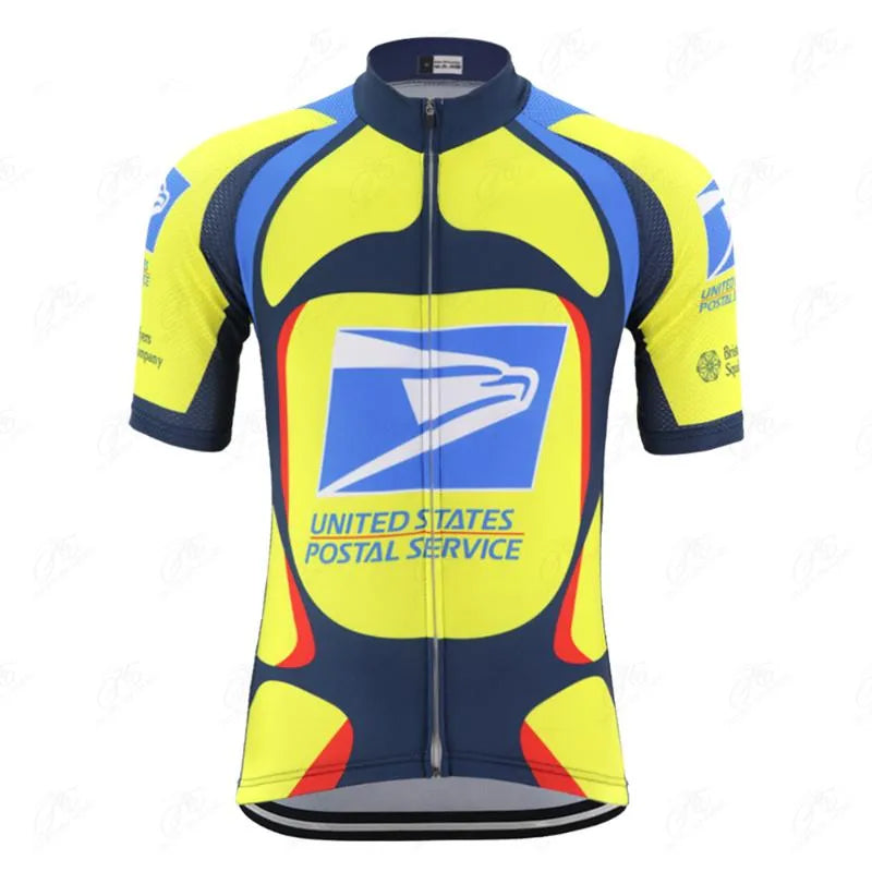 US Postal Service Team Retro Cycling Jerseys