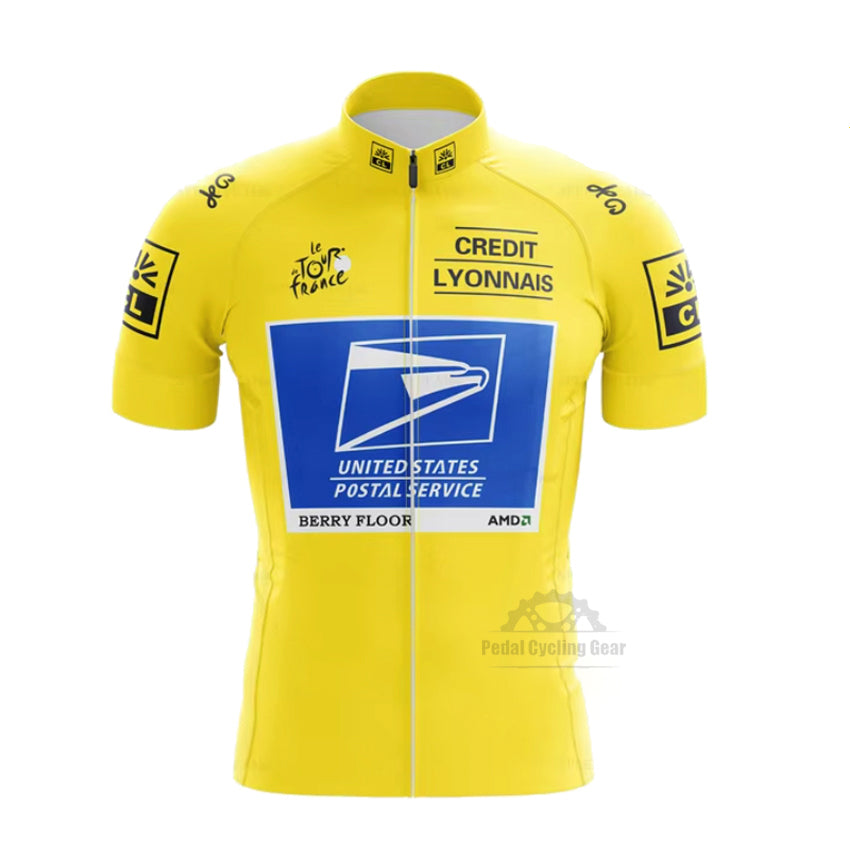 US Postal Service Tour de France Retro Cycling Jerseys