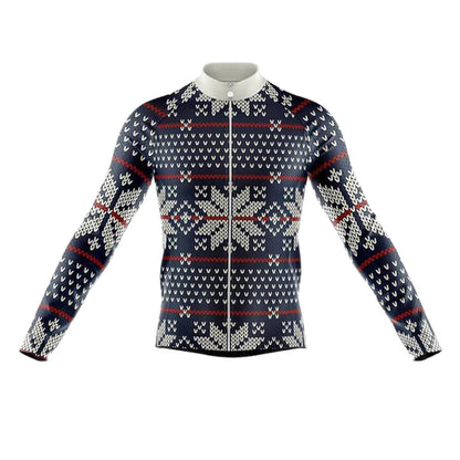 Ugly Christmas Long Sleeve Cycling Jersey