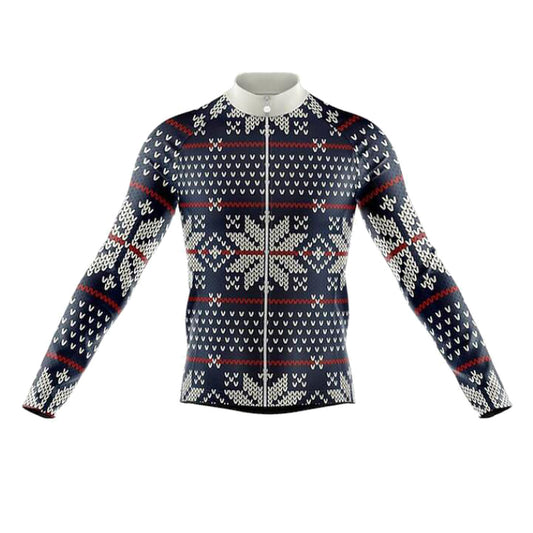 Ugly Christmas Long Sleeve Cycling Jersey