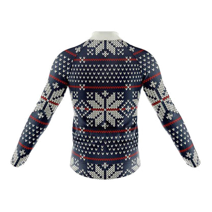 Ugly Christmas Long Sleeve Cycling Jersey