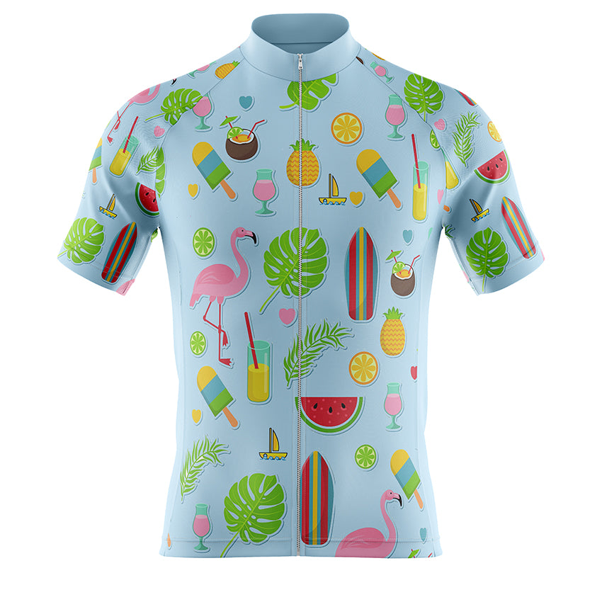 Vacation Style Short Sleeve Cycling Jersey