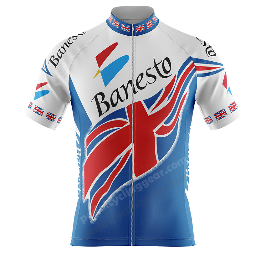 Vintage 1998 Banesto Cycling Jersey