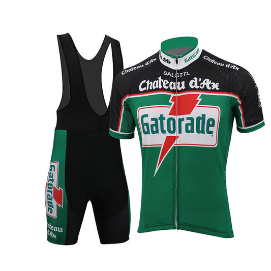 Vintage Gatorade Chateau d'Ax Cycling Jersey Set
