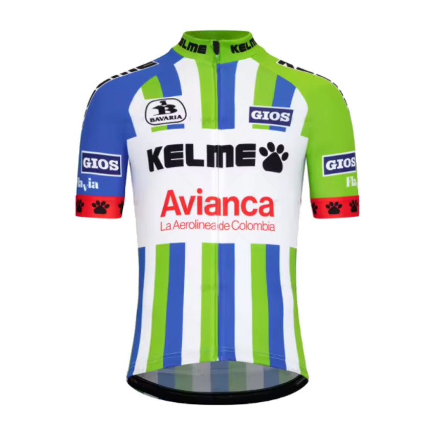 Vintage Kelme Avianca 1994 Cycling Jersey