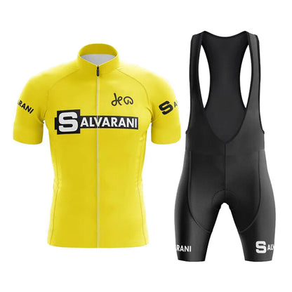 Vintage Salvarani Yellow Cycling Kit