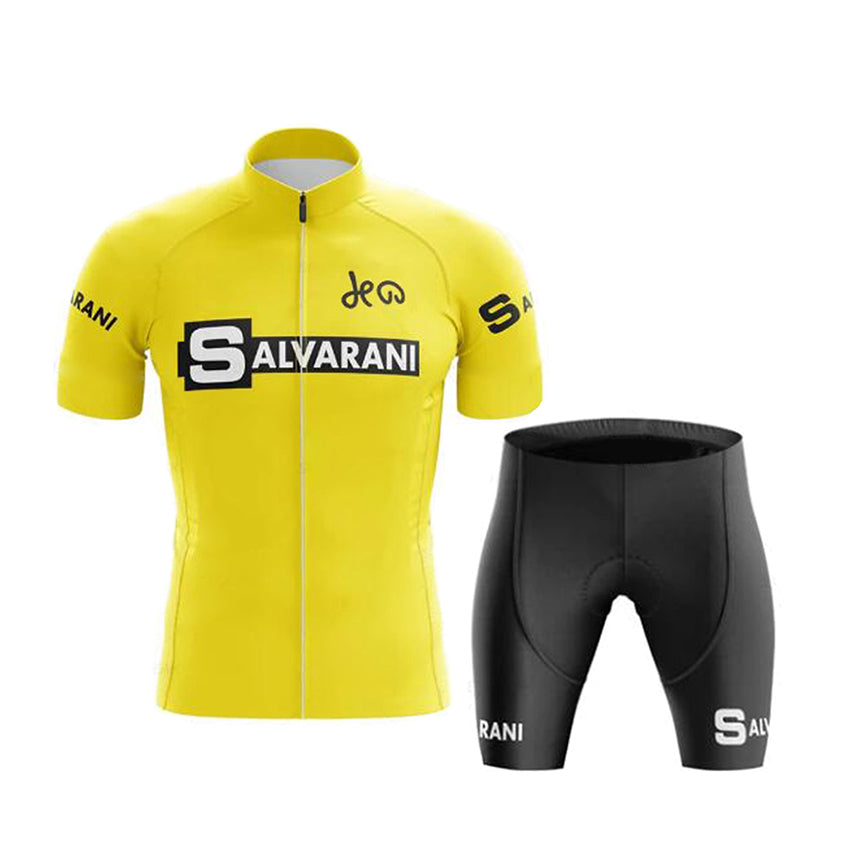 Vintage Salvarani Yellow Cycling Kits