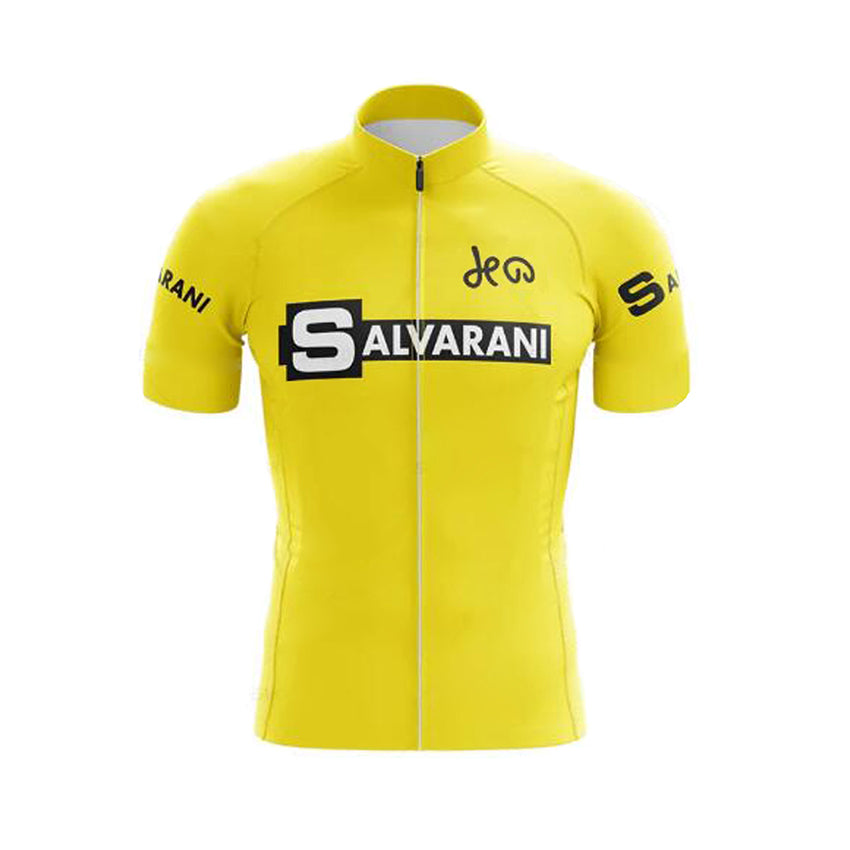 Vintage Salvarani Yellow Cyclng Jersey