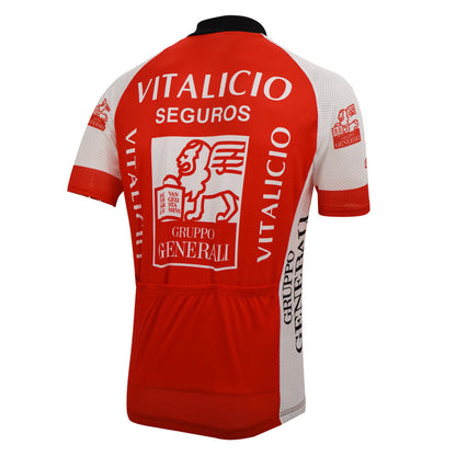 Vintage Vitalicio Seguros Cycling Jersey Set