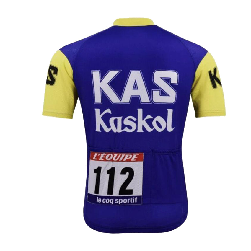 Vuelta d’Espana Kas Retro Cycling Jersey Set