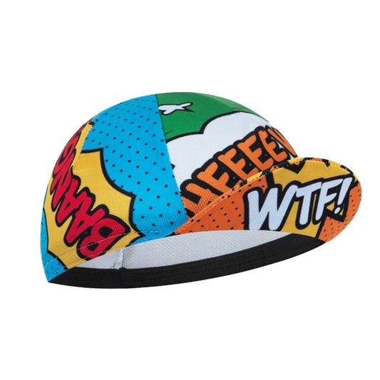 WTF Funny Cycling Cap Colorful