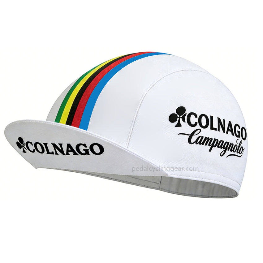 White Colnago Cycling Cap