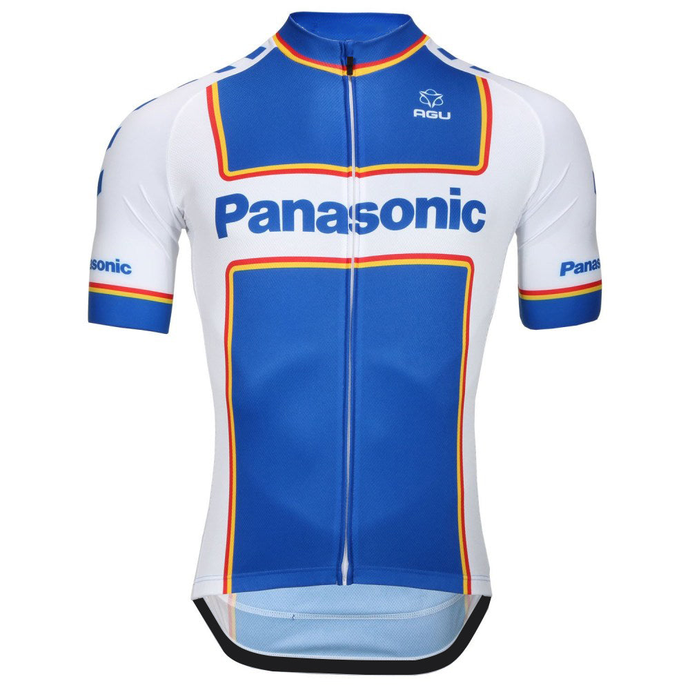agu panasonic retro cycling jerseys