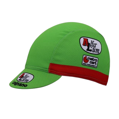 alfa lum green cycling cap