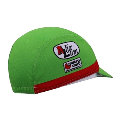 alfa lum green cycling cap