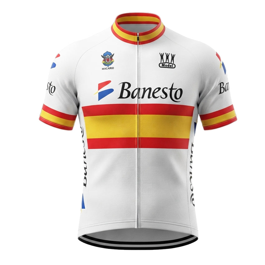 Banesto Spanish Retro Cycling Jersey - Miguel Indurain