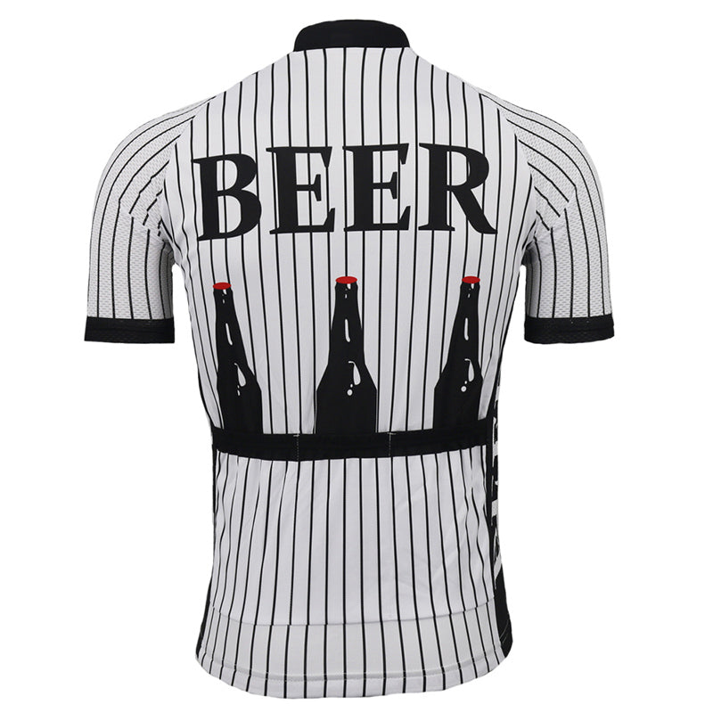 Beer Men Short Sleeve Cycling Jersey
