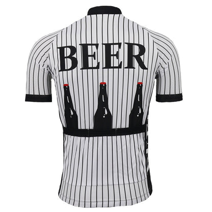 Beer Men Short Sleeve Cycling Jersey
