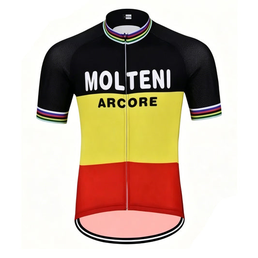 belgium national champion molteni cycling jersey