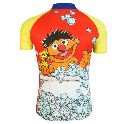 Sesame Street Bert & Ernie Cartoon Cycling Jersey