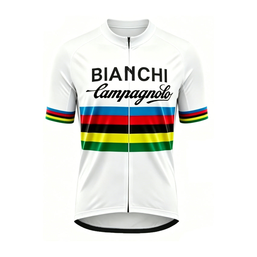 Bianchi Championship Retro Cycling Jersey