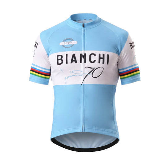 Bianchi Coppi 70th Anniversary Retro Cycling Jersey