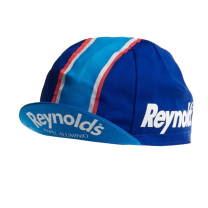 Blue Reynolds Retro Cycling Cap